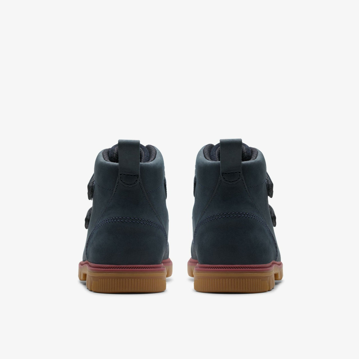 Clarks Kids Lorcam Hi Kid Navy