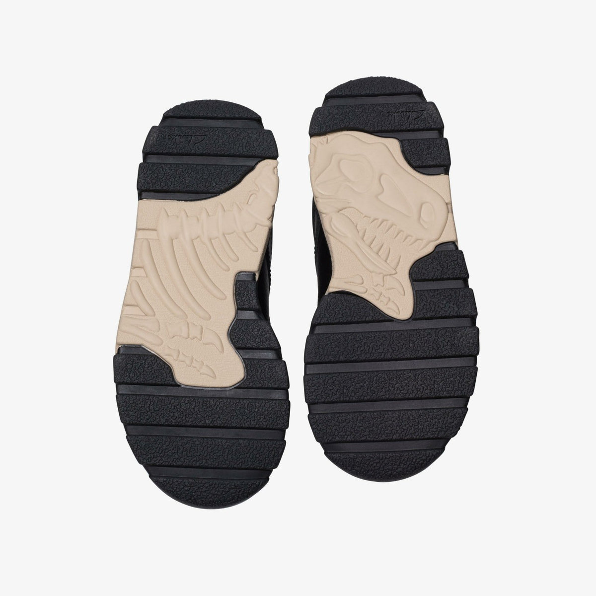 Clarks Kids Lorcam Trail Kid Black Leather