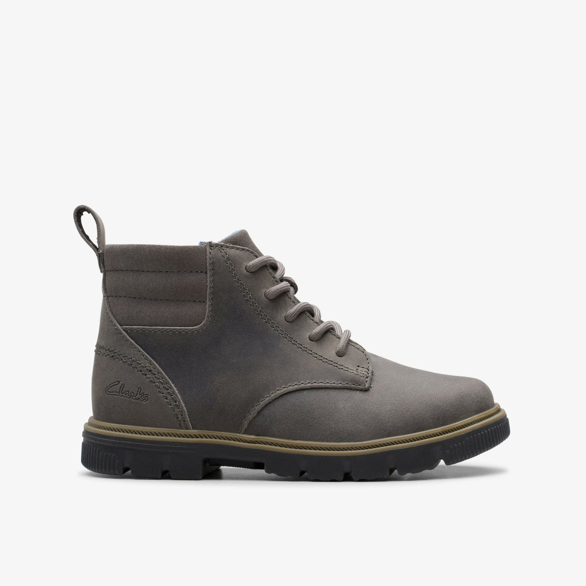 Clarks Kids Lorcam Trail Kid Dark Grey