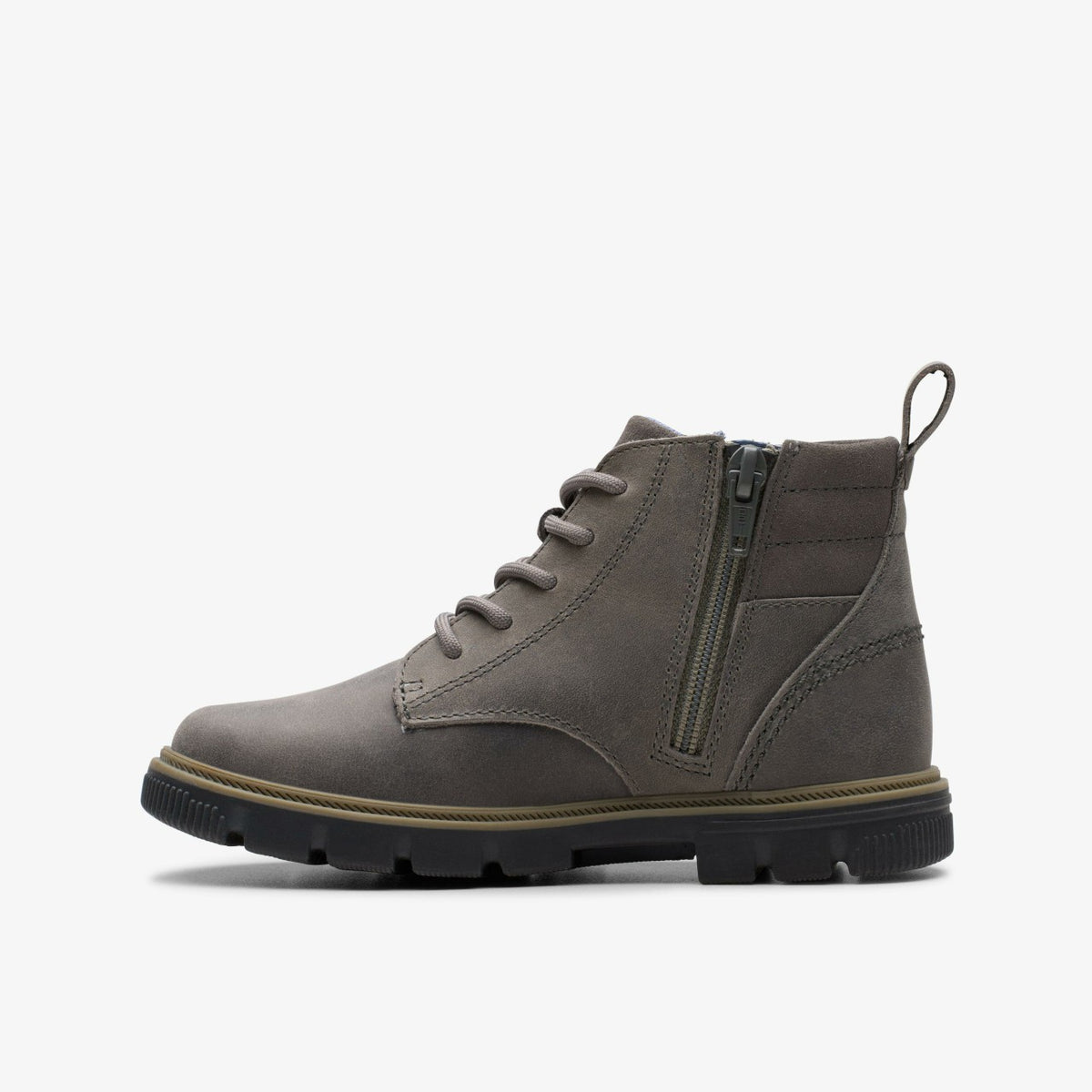 Clarks Kids Lorcam Trail Kid Dark Grey