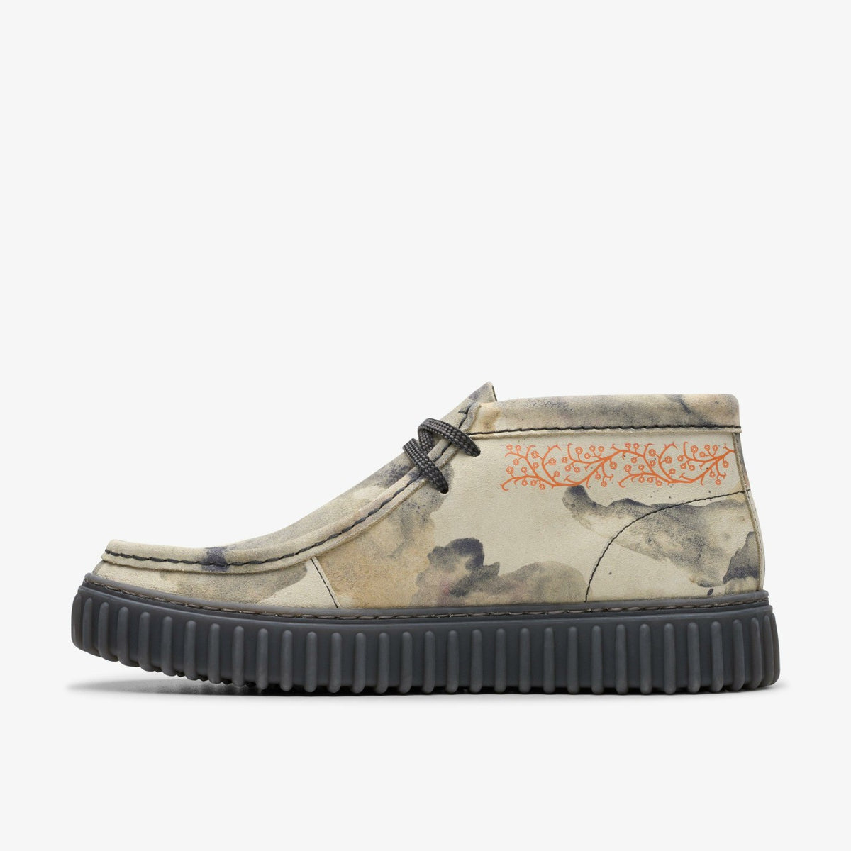 Clarks Men Torhill Tor Off White Camoflage