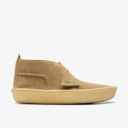Clarks Men Desert Rain Dark Sand Suede