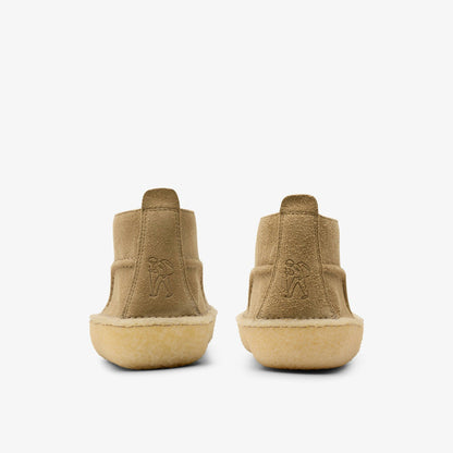 Clarks Men Desert Rain Dark Sand Suede