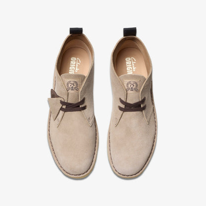 Clarks Men Desert Boot Wolf Suede
