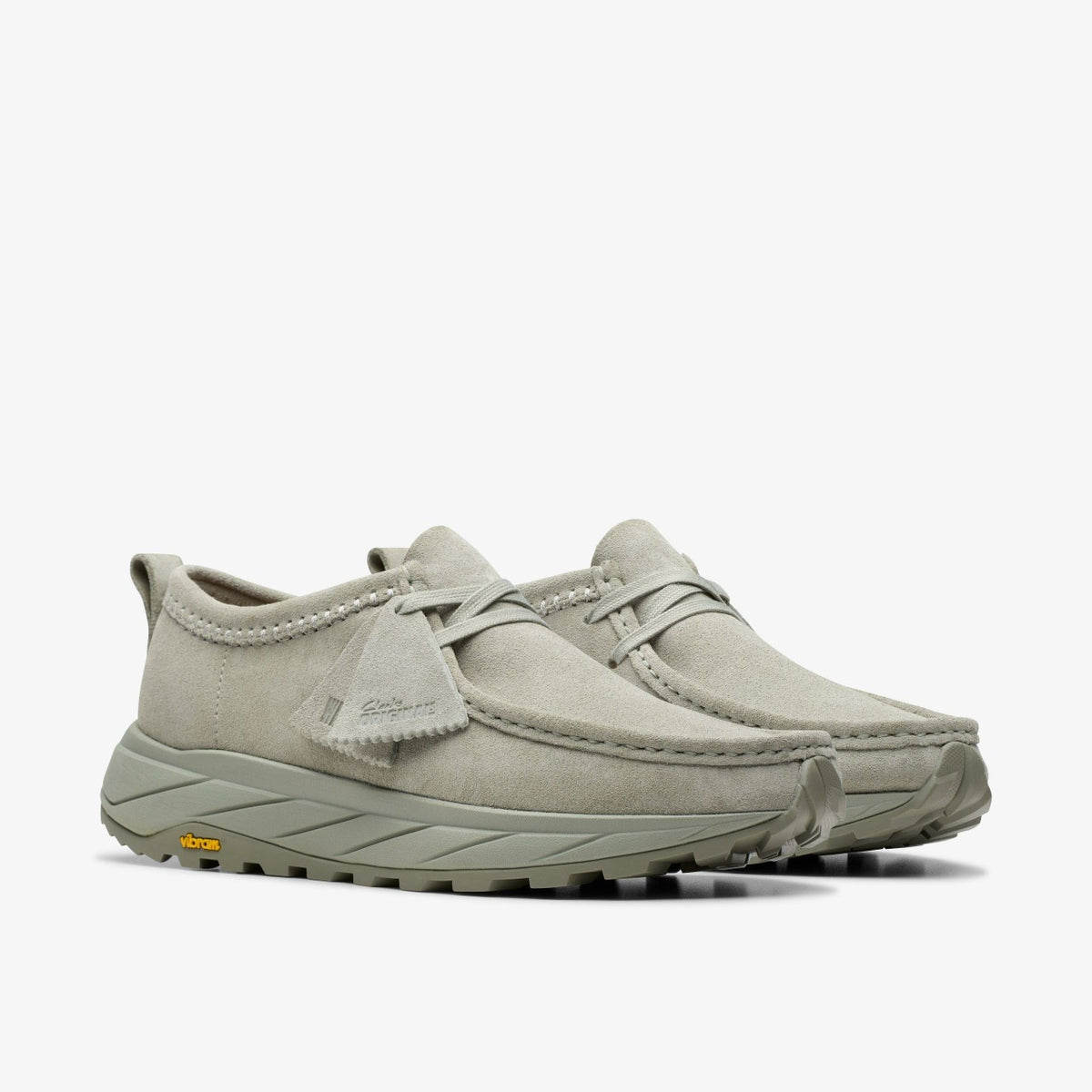 Clarks Men Walla Eden Lo Sage Suede