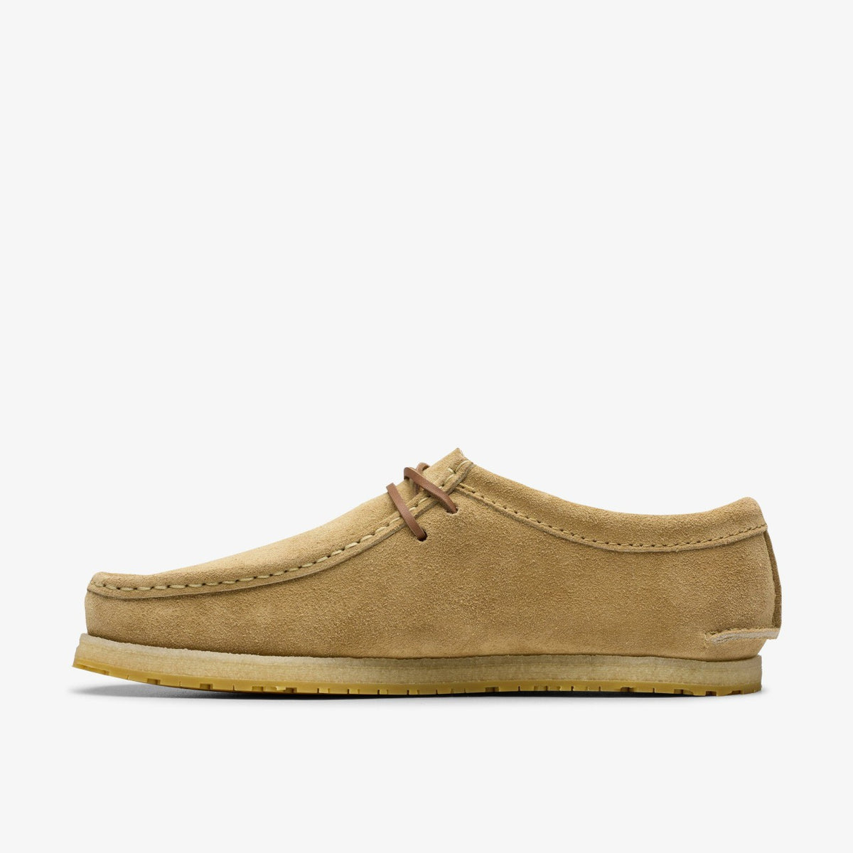 Clarks Men Godney Lace Dark Sand Suede
