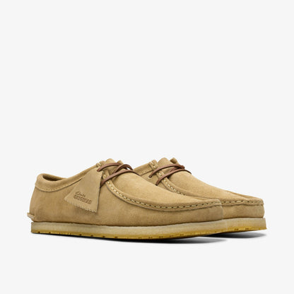 Clarks Men Godney Lace Dark Sand Suede