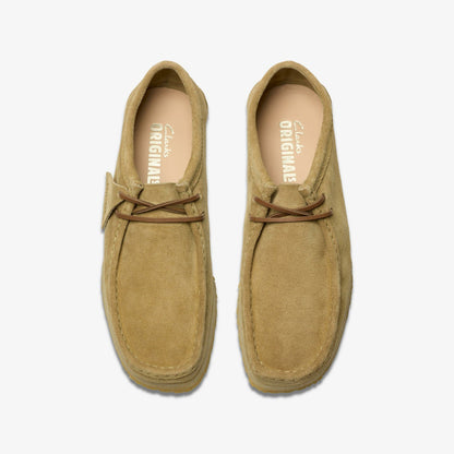 Clarks Men Godney Lace Dark Sand Suede
