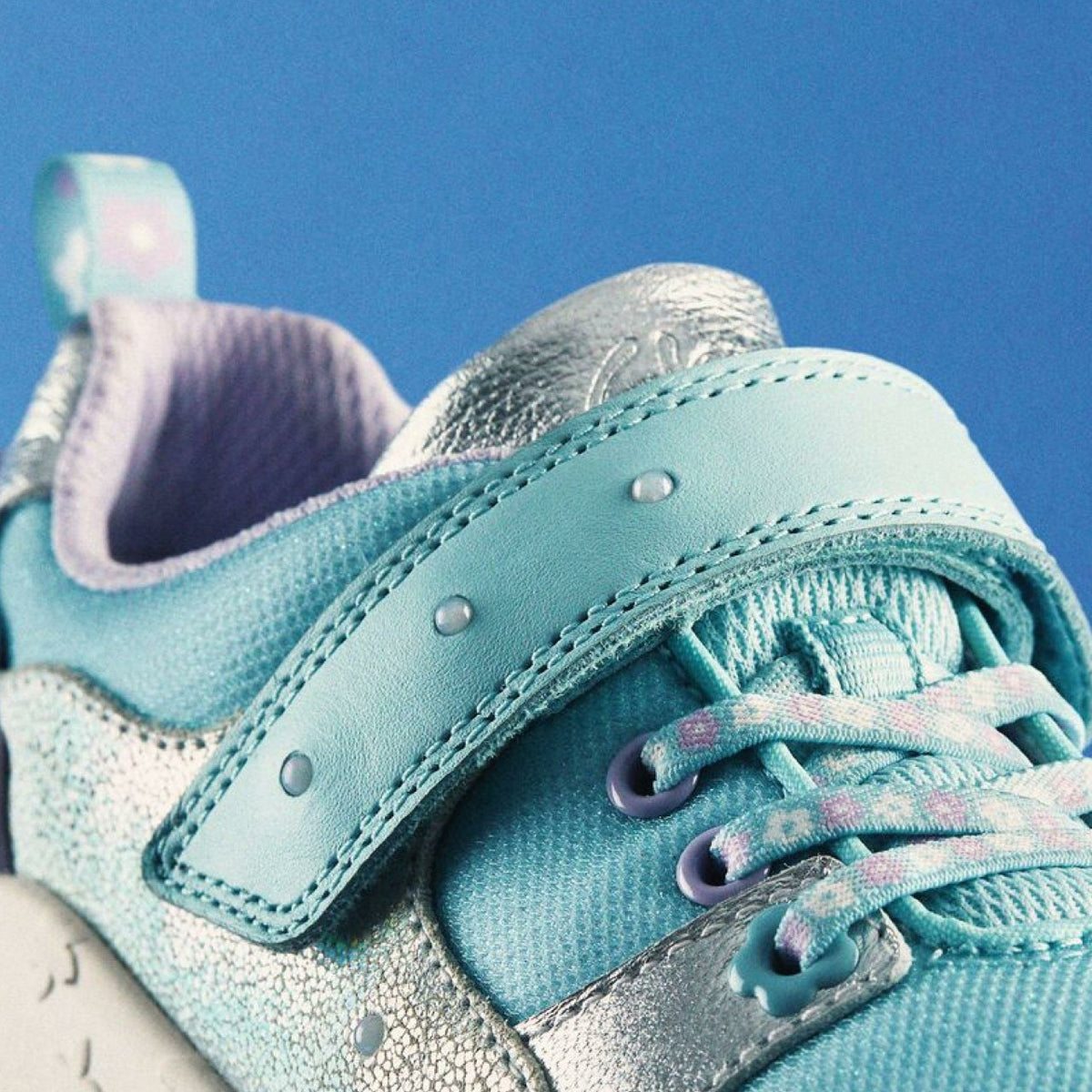 Clarks Kids Tidal Shell Kid Light Blue Combination