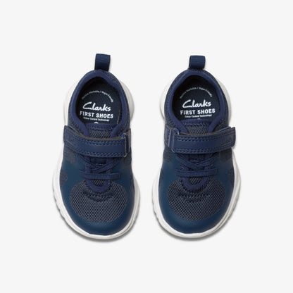 Clarks Babies|Kids Feather Ath Toddler Navy