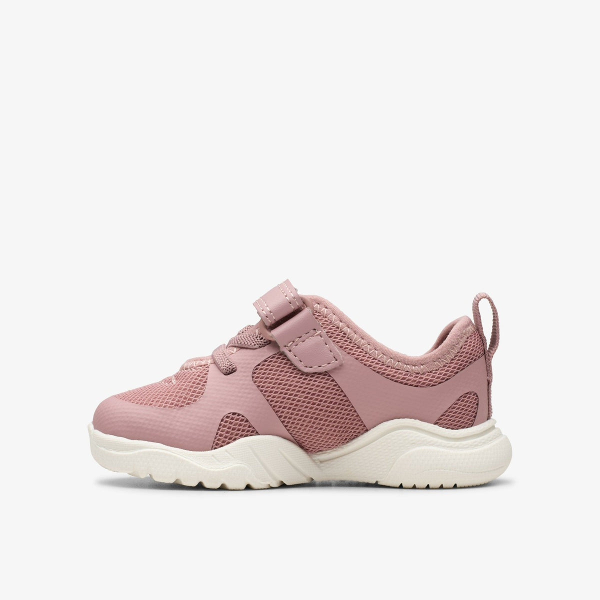 Clarks Kids Feather Ath Toddler Dusty Pink