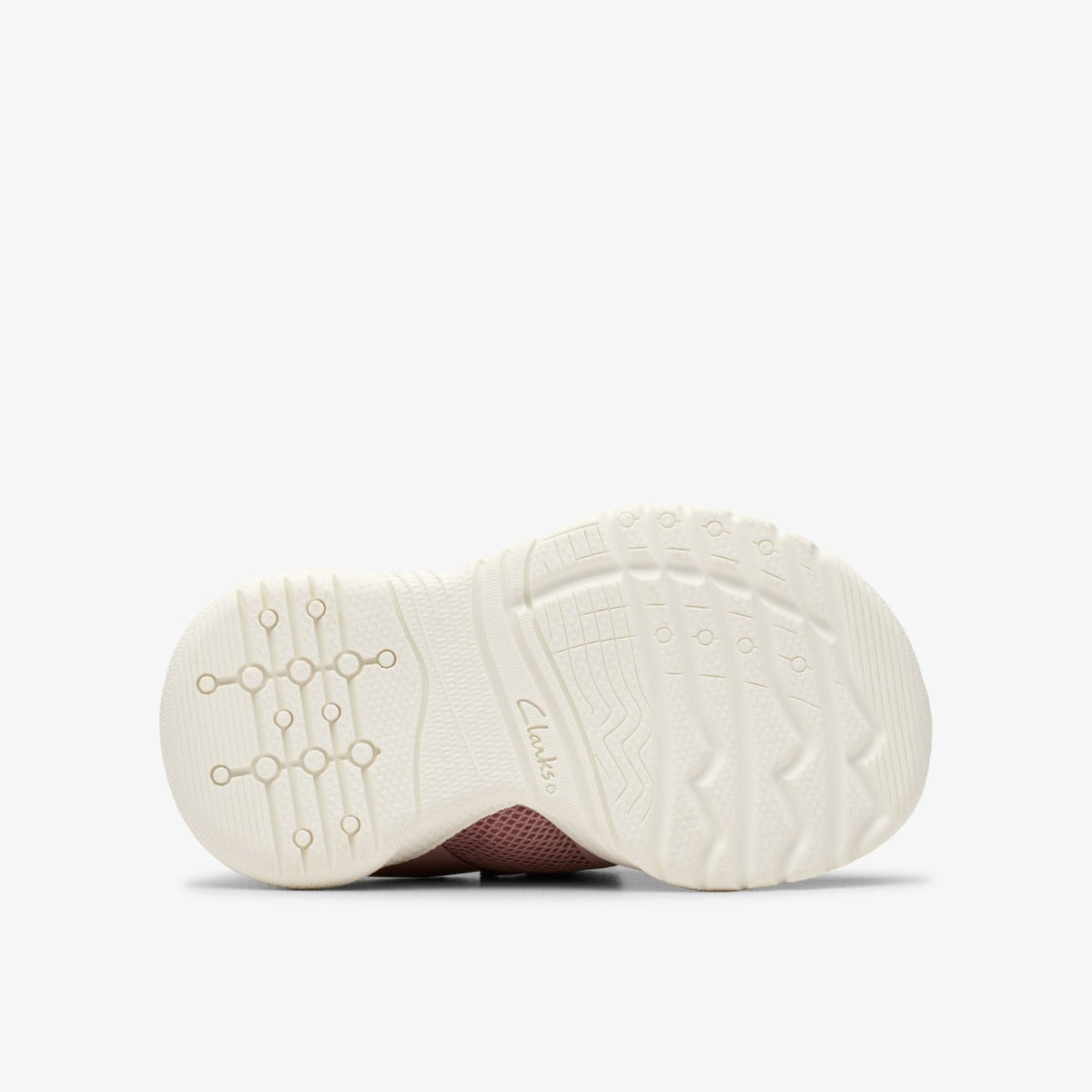 Clarks Kids Feather Ath Toddler Dusty Pink