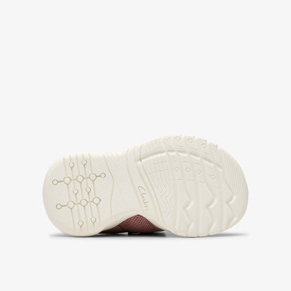 Clarks Kids Feather Ath Toddler Dusty Pink