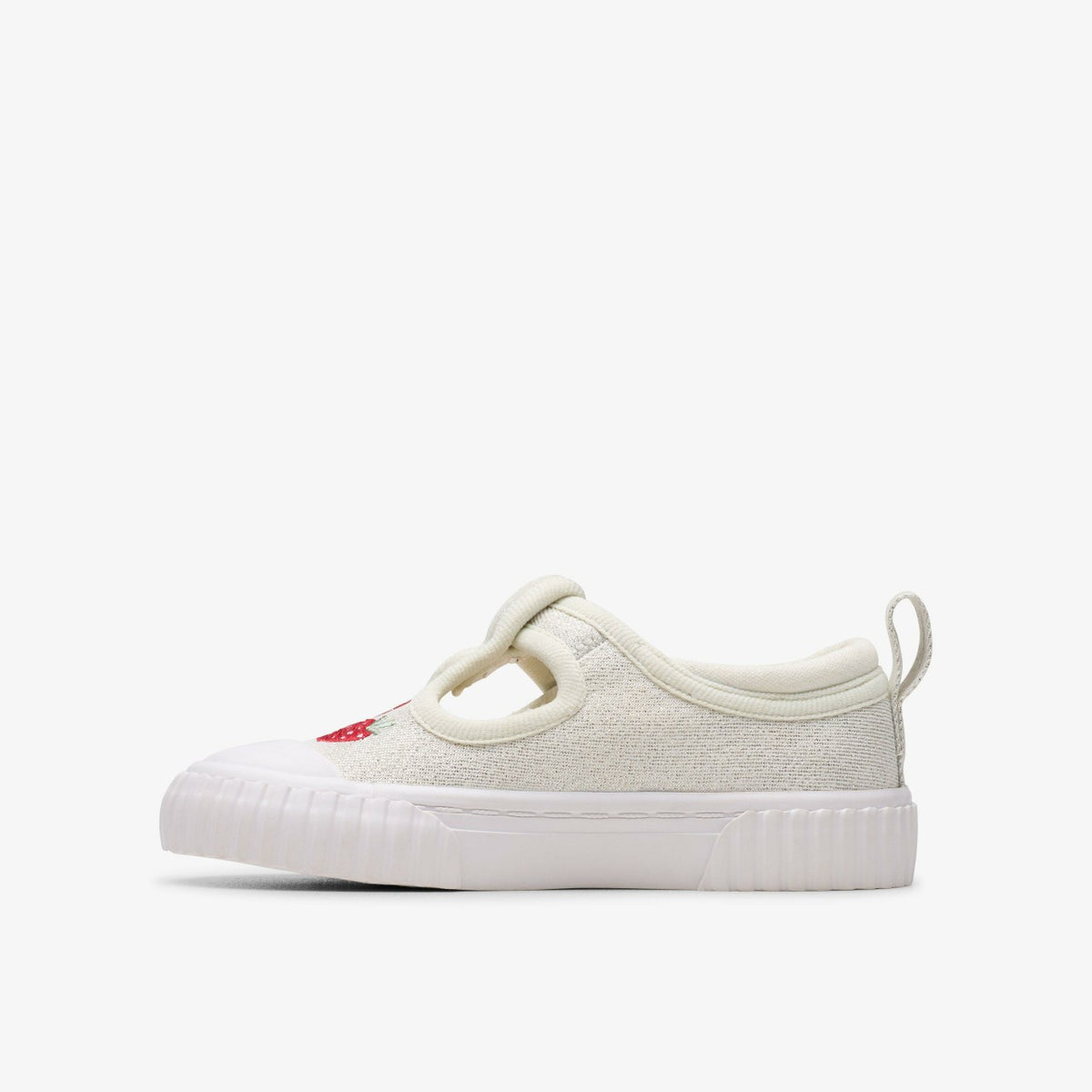 Clarks Kids|Babies Foxing Berry Toddler Silver Fabric