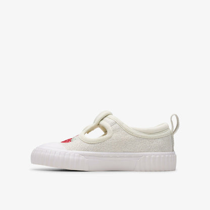 Clarks Kids|Babies Foxing Berry Toddler Silver Fabric