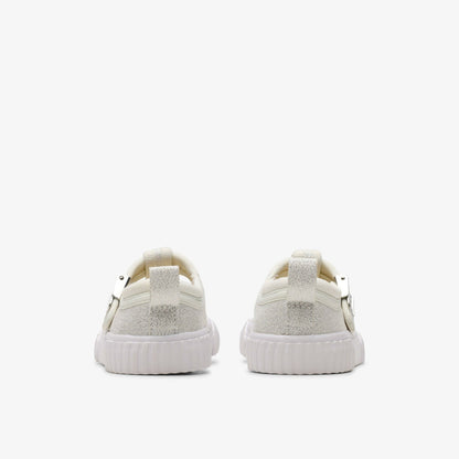 Clarks Kids|Babies Foxing Berry Toddler Silver Fabric
