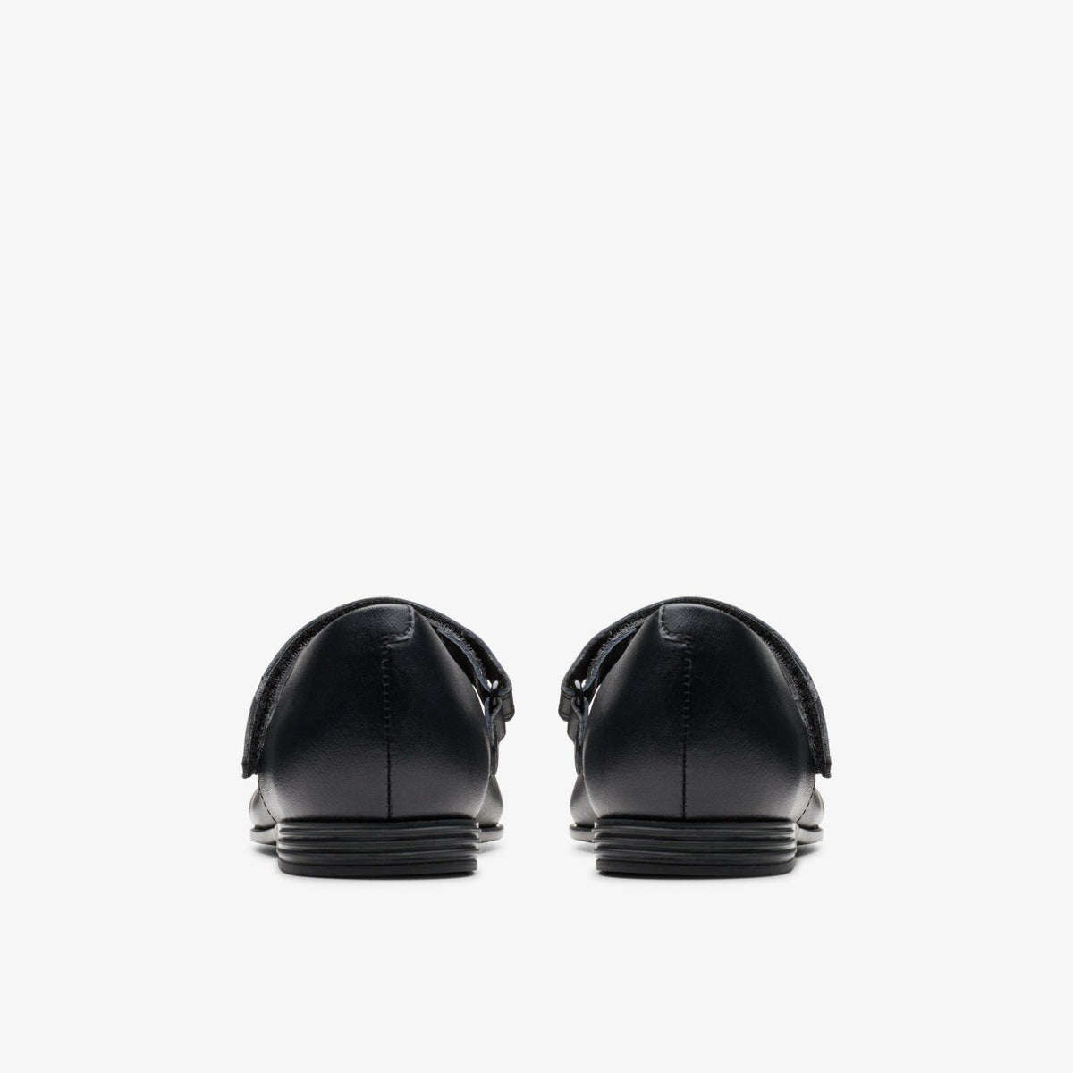Clarks Kids Finja Gem Older Black Leather