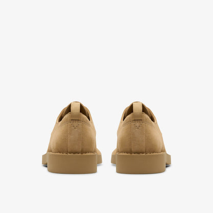 Clarks Men Martock Lace Dark Sand Suede