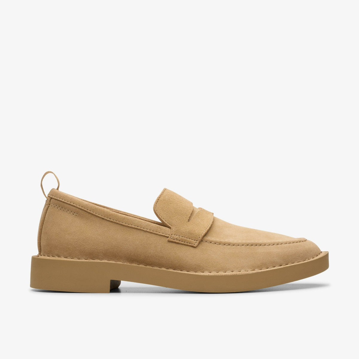 Clarks Men Martock Lo Dark Sand Suede