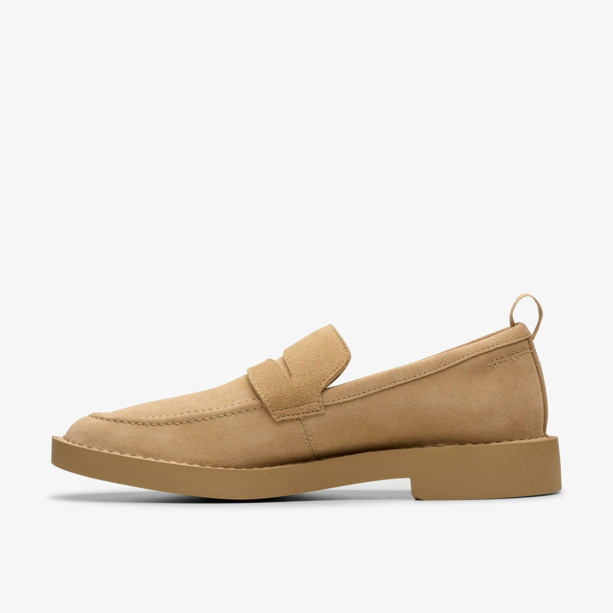 Clarks Men Martock Lo Dark Sand Suede
