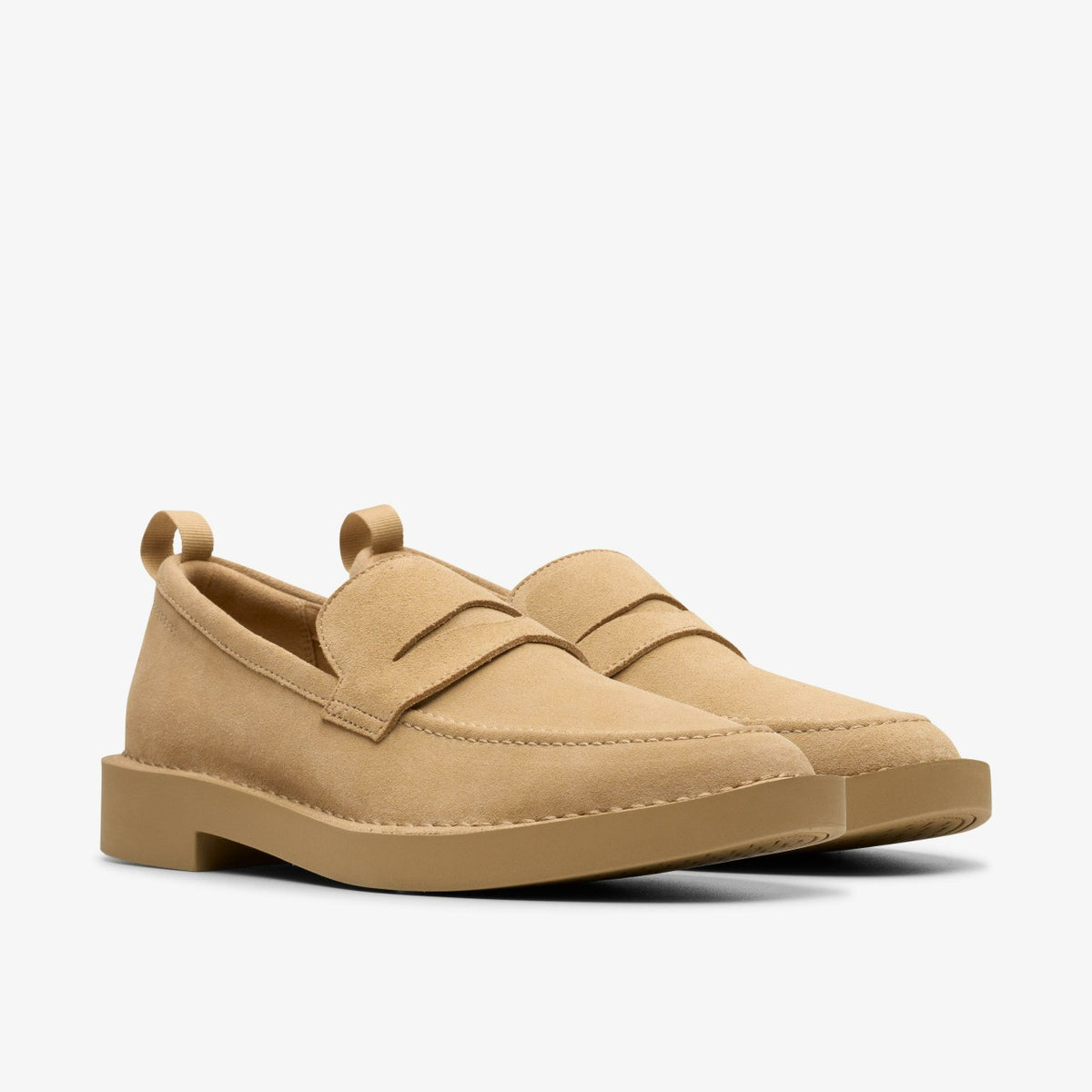 Clarks Men Martock Lo Dark Sand Suede