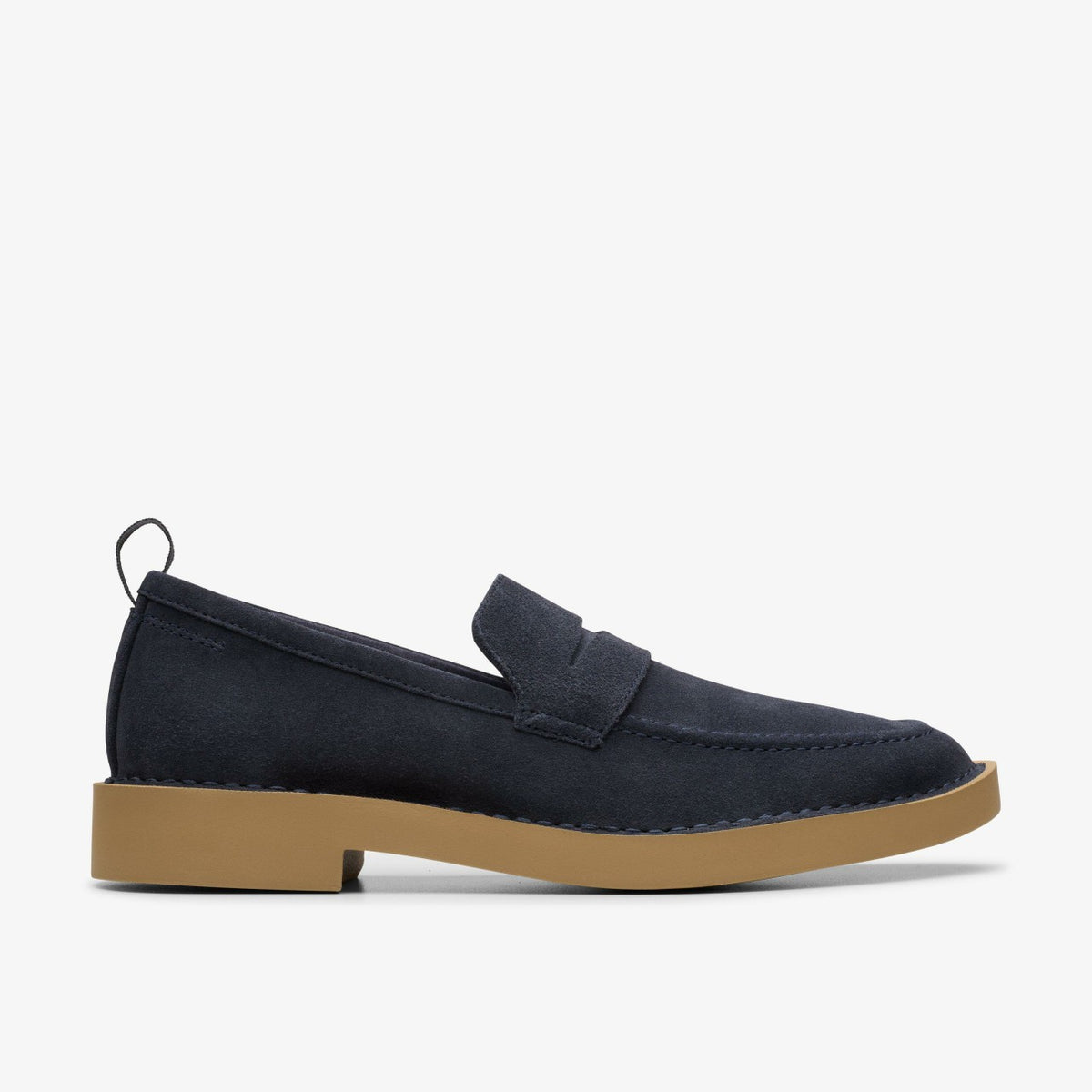 Clarks Men Martock Lo Navy Suede