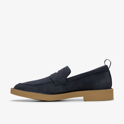 Clarks Men Martock Lo Navy Suede