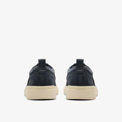 Clarks Men Polden Moc Navy Suede