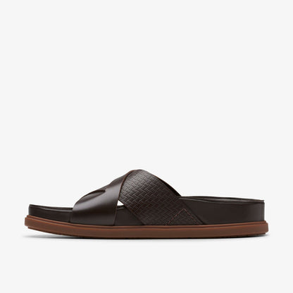 Clarks Men Torford Cross Brown Leather