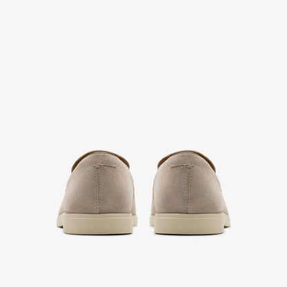 Clarks Men Torford Easy Grey Suede