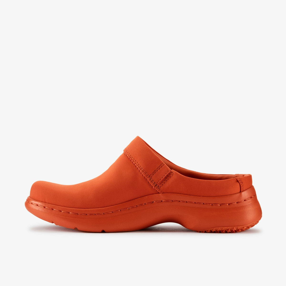 Clarks Women Martine Rose Clog 2 Womens Orange Textile