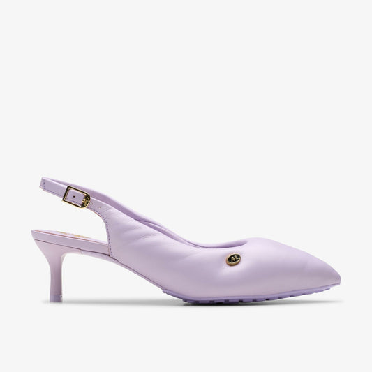 Clarks Women Martine Rose Sling 1 Womens Lilac Leather