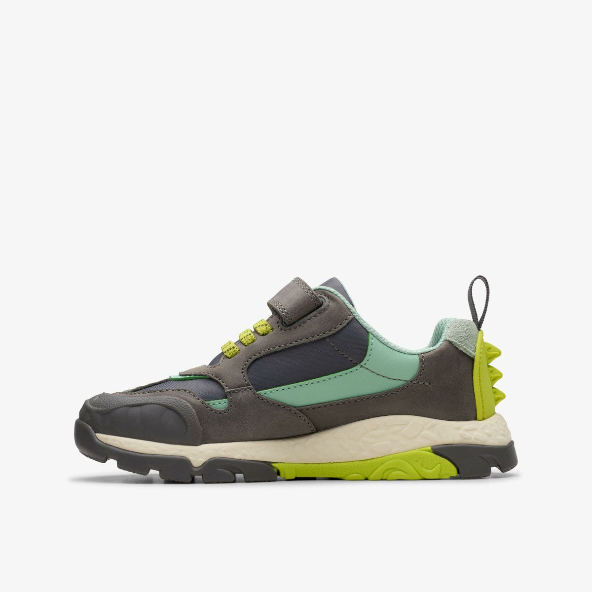 Clarks Kids Steggy 2 Park Kid Grey/Green