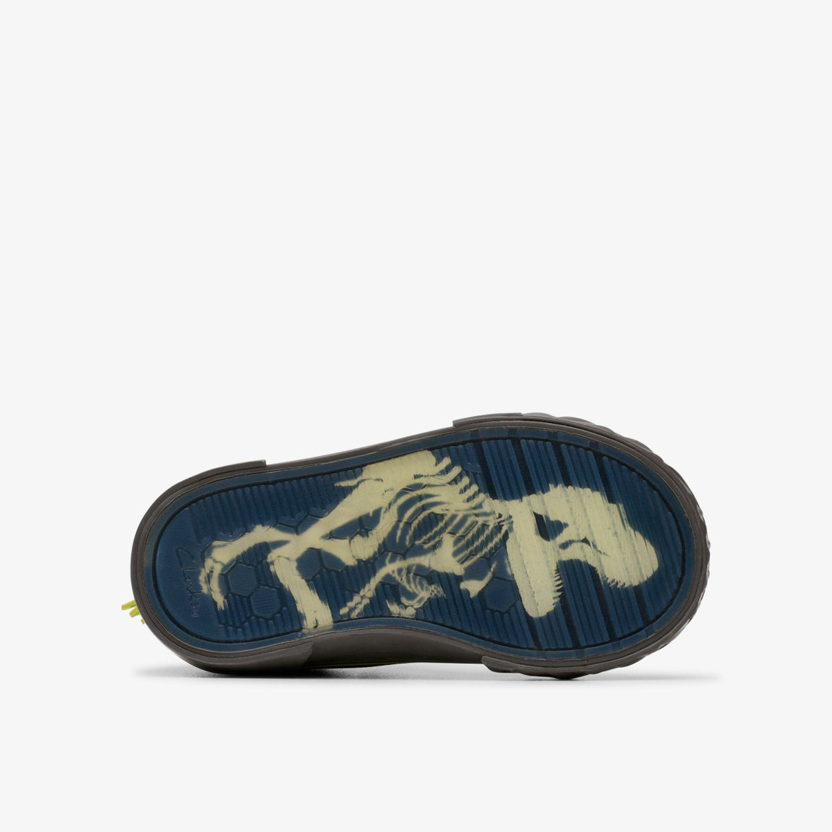 Clarks Kids Foxing Rex Hi Toddler Black Canvas