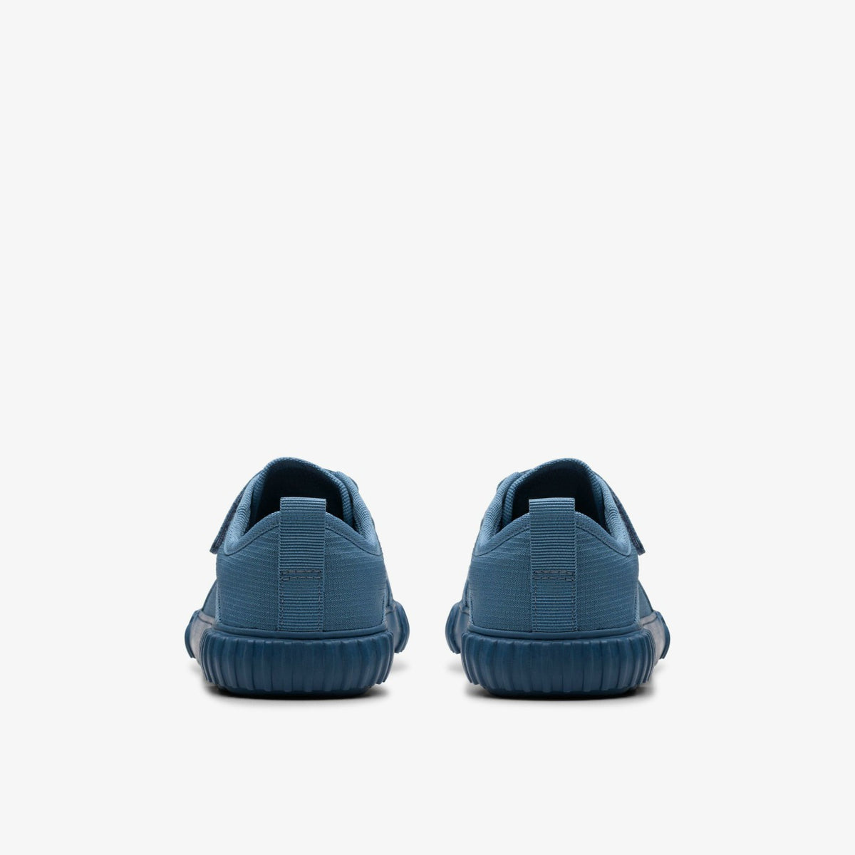 Clarks Kids Foxing Stitch Kid Blue Fabric