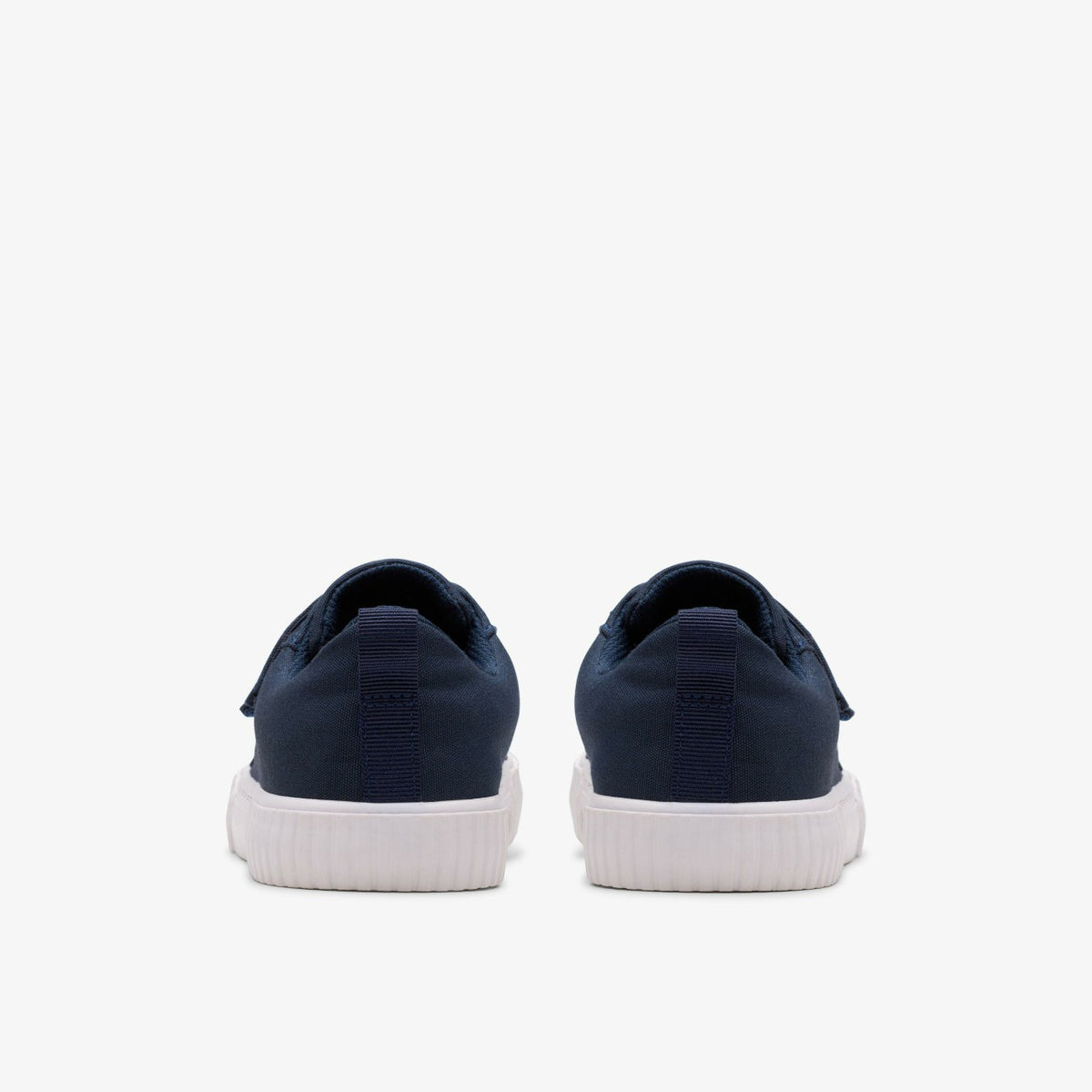 Clarks Kids Foxing Vibe Kid Navy Canvas