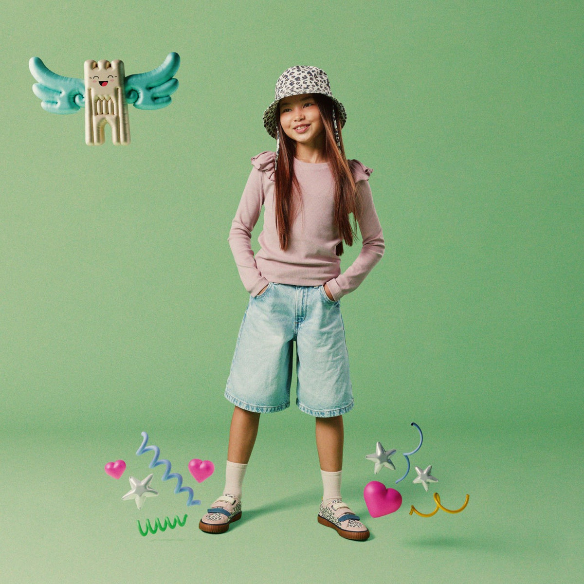 Clarks Kids Foxing Vibe Kid Ecru Canvas