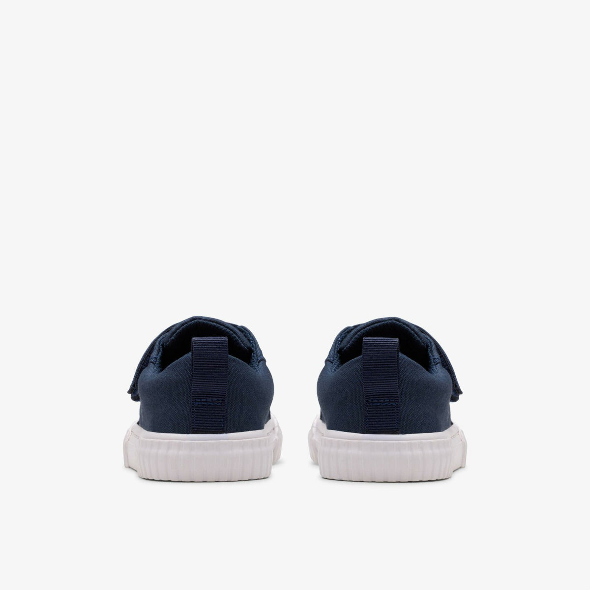 Clarks Kids Foxing Vibe Toddler Navy Canvas