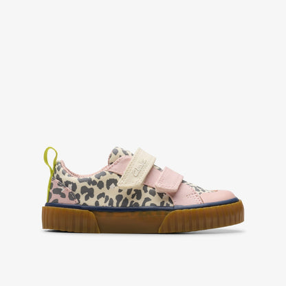 Clarks Kids|Babies Foxing Vibe Toddler Ecru Canvas