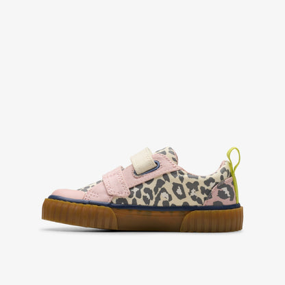 Clarks Kids|Babies Foxing Vibe Toddler Ecru Canvas