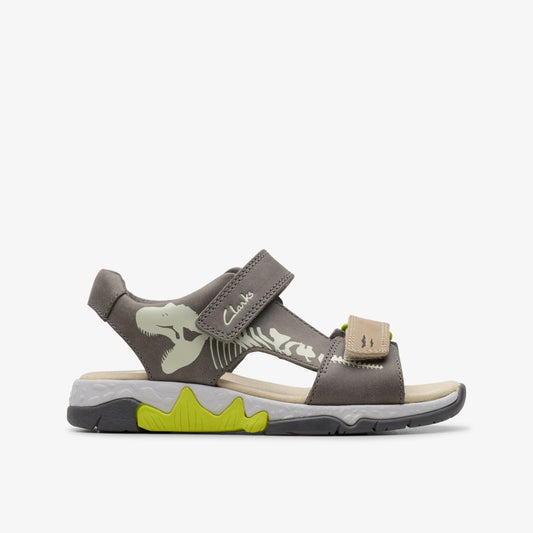 Clarks Kids Spiney Tail Kid Grey