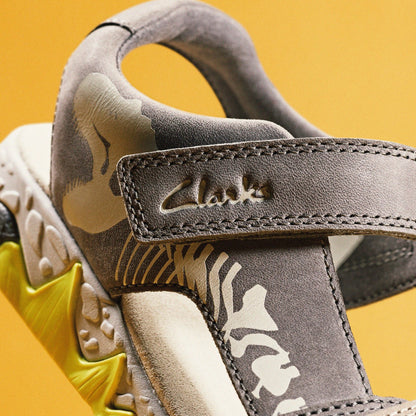 Clarks Kids Spiney Tail Kid Grey
