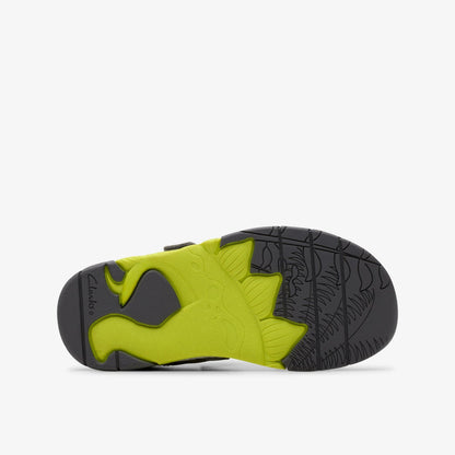 Clarks Kids Spiney Tail Kid Grey