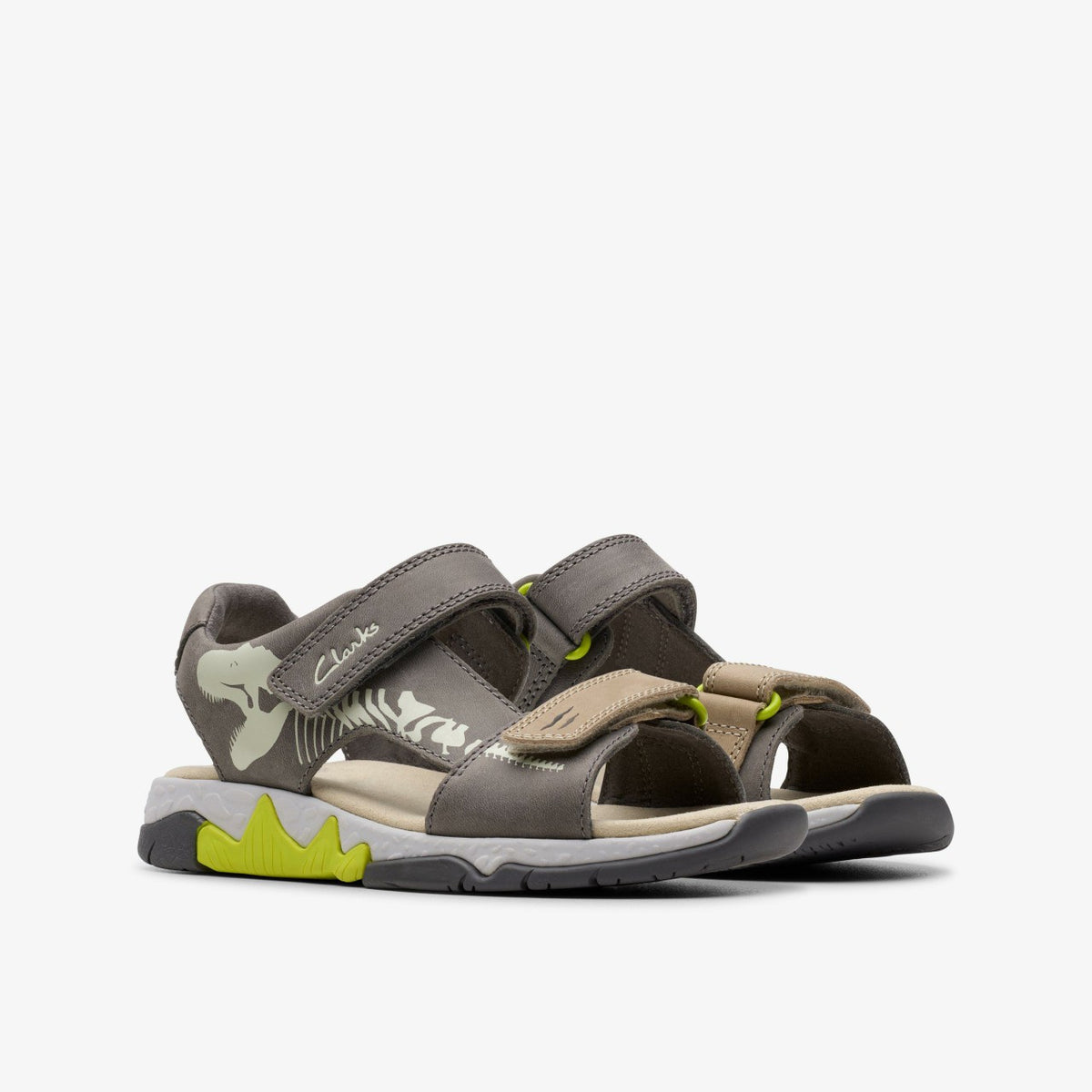 Clarks Kids Spiney Tail Kid Grey
