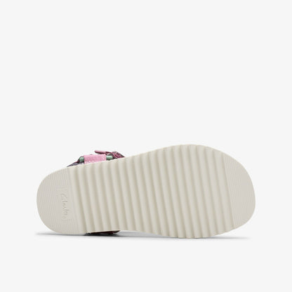 Clarks Kids Peak Web Kid Pink/Print