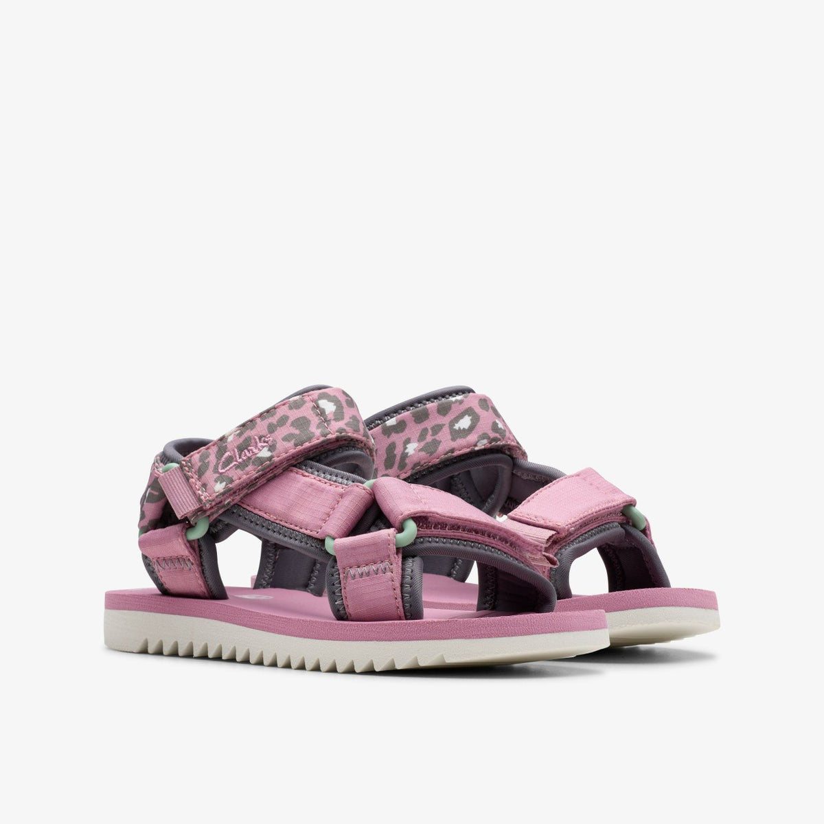 Clarks Kids Peak Web Kid Pink/Print