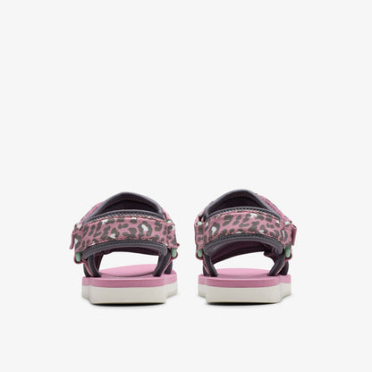 Clarks Kids Peak Web Kid Pink/Print