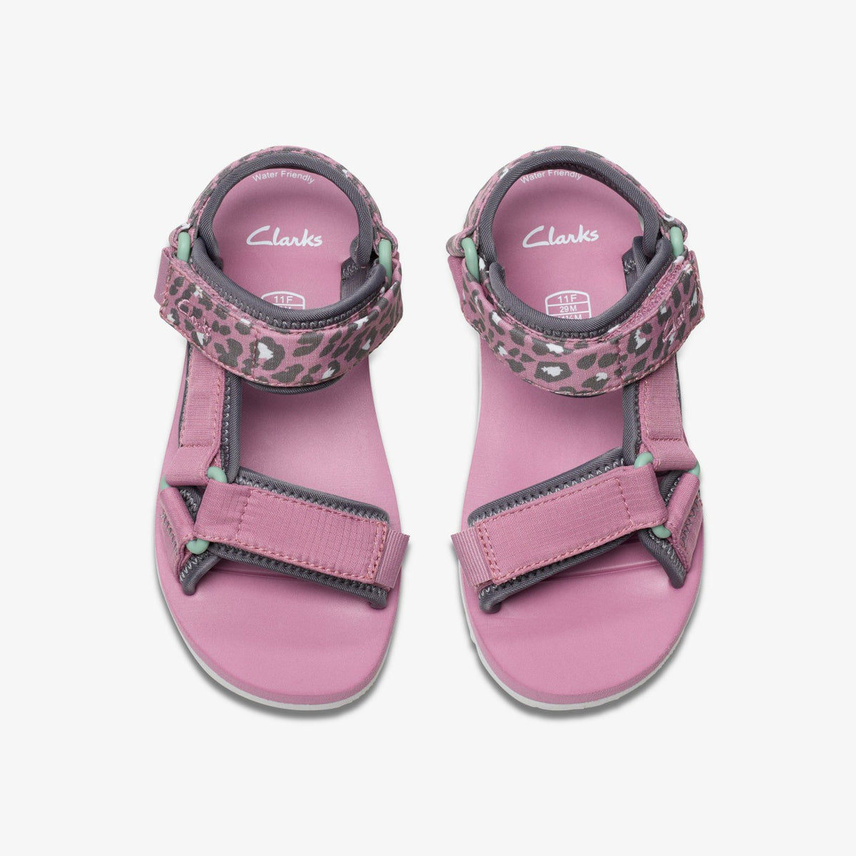 Clarks Kids Peak Web Kid Pink/Print