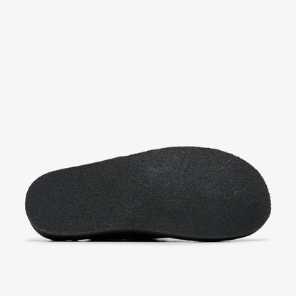Clarks Women Desert Nomad Mule Black Suede
