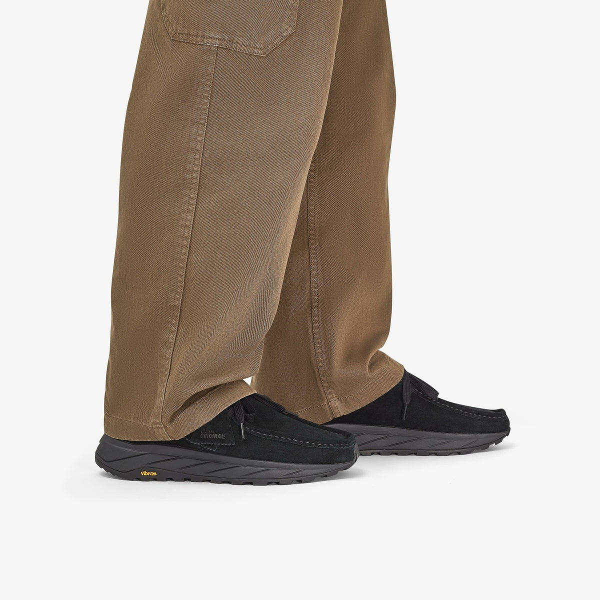 Clarks Men Walla Eden Lo Black/Black Suede